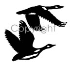 Flying Geese Decal