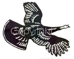 Flying Turkey Decal