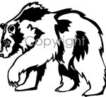 Grizzly Decal