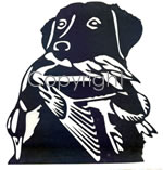 Lab with Duck Decal