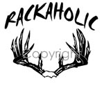 Rackaholic Decal