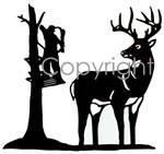 Stand Hunter Decal