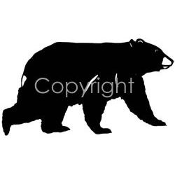 Black Bear Decal