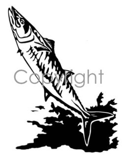 King Fish Decal