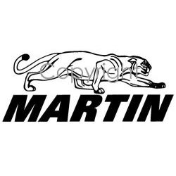 Martin Archery Logo Decal