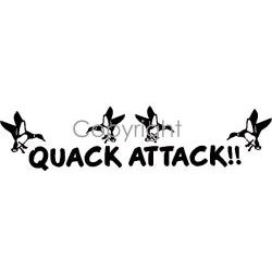 Quack Attack Decal