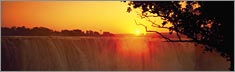 Waterfall at Sunset - Clearvue Rear Window Graphic