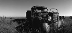 Forgotten Ride BW - Truck or SUV Rear Window Graphic