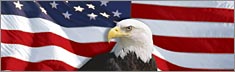 US Flag 1 with Eagl...