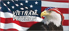 Vietnam Veteran - Truck or SUV Rear Window Graphic