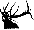 Elk Head Bugling Decal