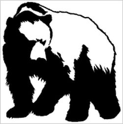 Grizzly Decal