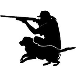 Gal, Lab & Gun Decal