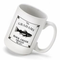 Trout Coffee Mug - Personalized