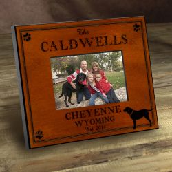 Labrador Picture Frame - Personalized