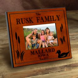 Wood Duck Picture Frame - Personalized