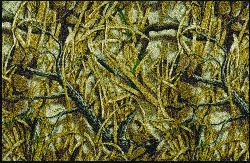 Realtree Wetlands Solid Camo Area Rug