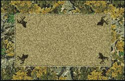 Realtree Advantage Solid Center Area Rug