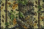 Realtree X-tra Brown Solid Camo Area Rug