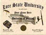 Fun Fishing Diplomas