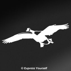 Canadian Gliding Goose Decal
