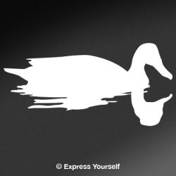 Shoveler Reflections Duck Decal