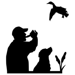 Duck Call  Wall Decal