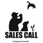 Sales Call Duck Decal