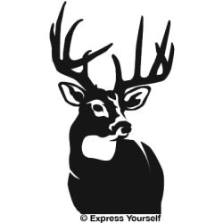 Perfect 10 Whitetail Deer Decal
