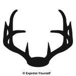 Nice Rack 4 Deer Decal