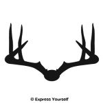 Wide Rack Deer Decal