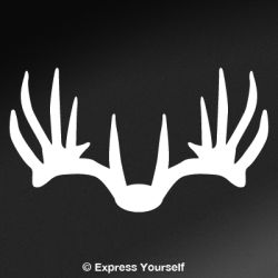 Nice Rack 6 Deer Decal