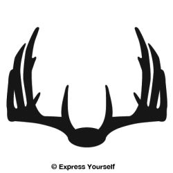 Nice Rack 5 Deer Decal