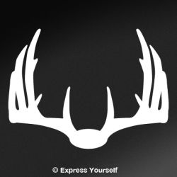 Nice Rack 5 Deer Decal