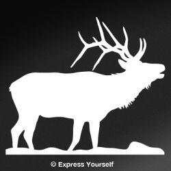 Bugling Elk Decal