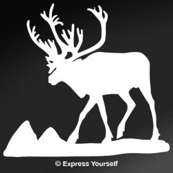 Caribou Migrating Decal