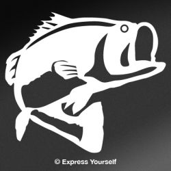 Bass Jumping Decal