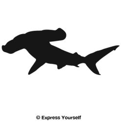 Hammerhead Shark Decal