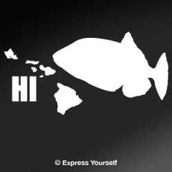 HI Humuhumunukunukuapua State Fish Decal