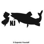 NJ Brook Trout State Fish Decal