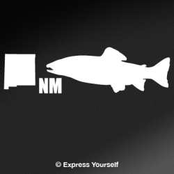 NM Cutthroat Trout State Fish Decal