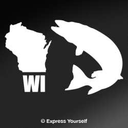 WI Muskie State Fish Decal