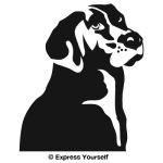 Faithful Lab Wall Decal