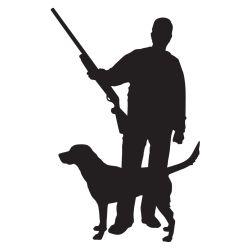 Hunter and Lab Decal