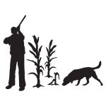 Upland Lab and Hunter Decal