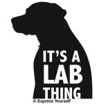 It's a Lab Thing Decal