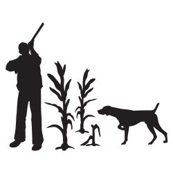 Pointer and Shotgun Hunter Decal