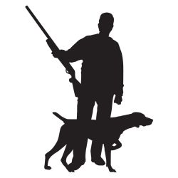 Hunter and Pointer Decal