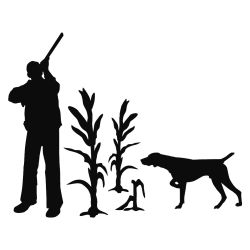 Upland Pointer and Hunter Decal