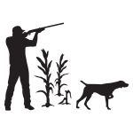 Upland Hunter and Pointer Ready Decal